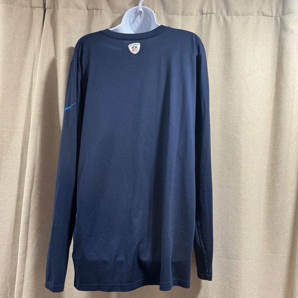Nike NFL Chargers Long Sleeve Dri-FIT‎ Training Shirt Mens XL Football Bundle